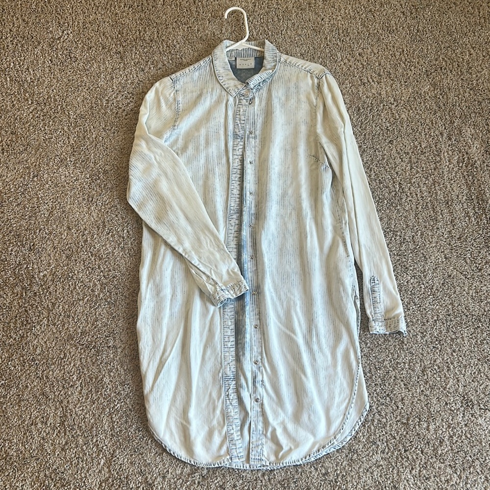 Vera Moda long button up shirt